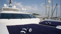 Motor Yacht BLUE SCORPION - VIP CabinForward Sunbathing Area